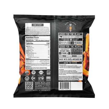 Organic Sweet Potato Straight Cut Fries 15 oz – Roots Farm Fresh