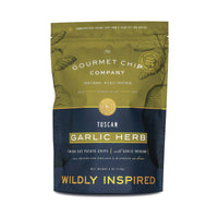 Tuscan Garlic Herb Thick Cut Potato Chips 4 oz - Gourmet Chip Company