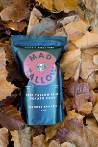 Texas Pit Master BBQ Beef Tallow Chips 4oz - Mad Tallow