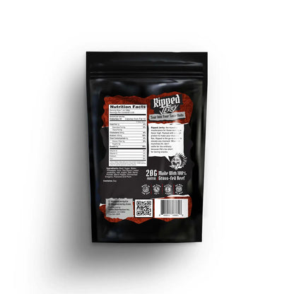 Grass-Fed Beef Jerky The Godfather OG 2.5 oz - Ripped Beef Jerky