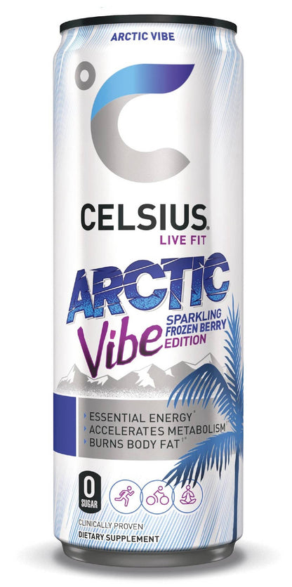 Peach Vibes Sparkling Fitness Drink 12 oz – Celsius