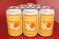 Hibiscus Ginger Kombucha 12 oz – Fermensch Kombucha