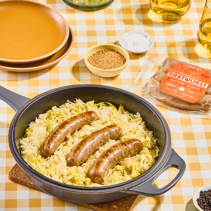 The Bratwurst Fully Cooked Sausage 12 oz – Lotties Meats