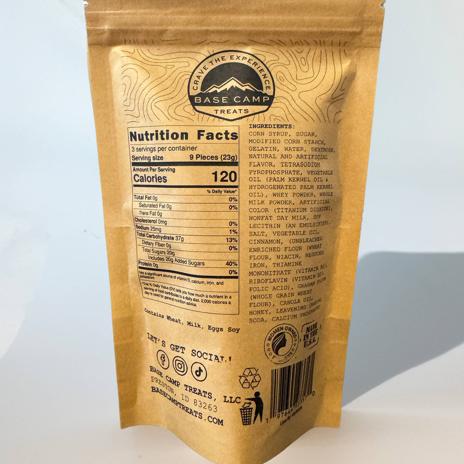 Freeze Dried Churro S'more 2 oz – Base Camp Treats