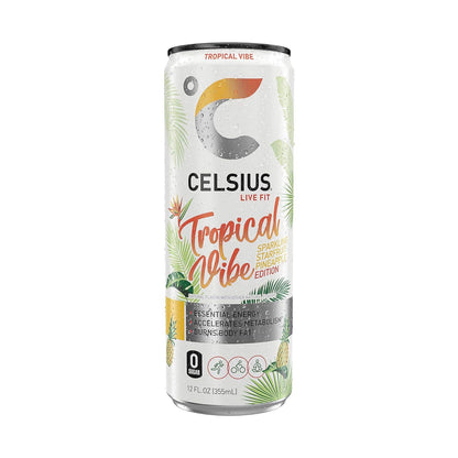 Peach Vibes Sparkling Fitness Drink 12 oz – Celsius