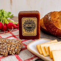 Smoked Cheddar 8 oz – Plymouth Cheese