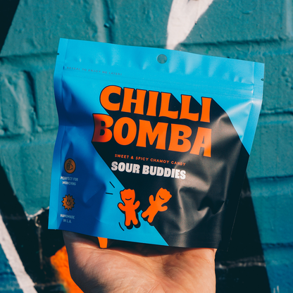 Sour Buddies Chamoy Candy 4 oz – Chili Bomba