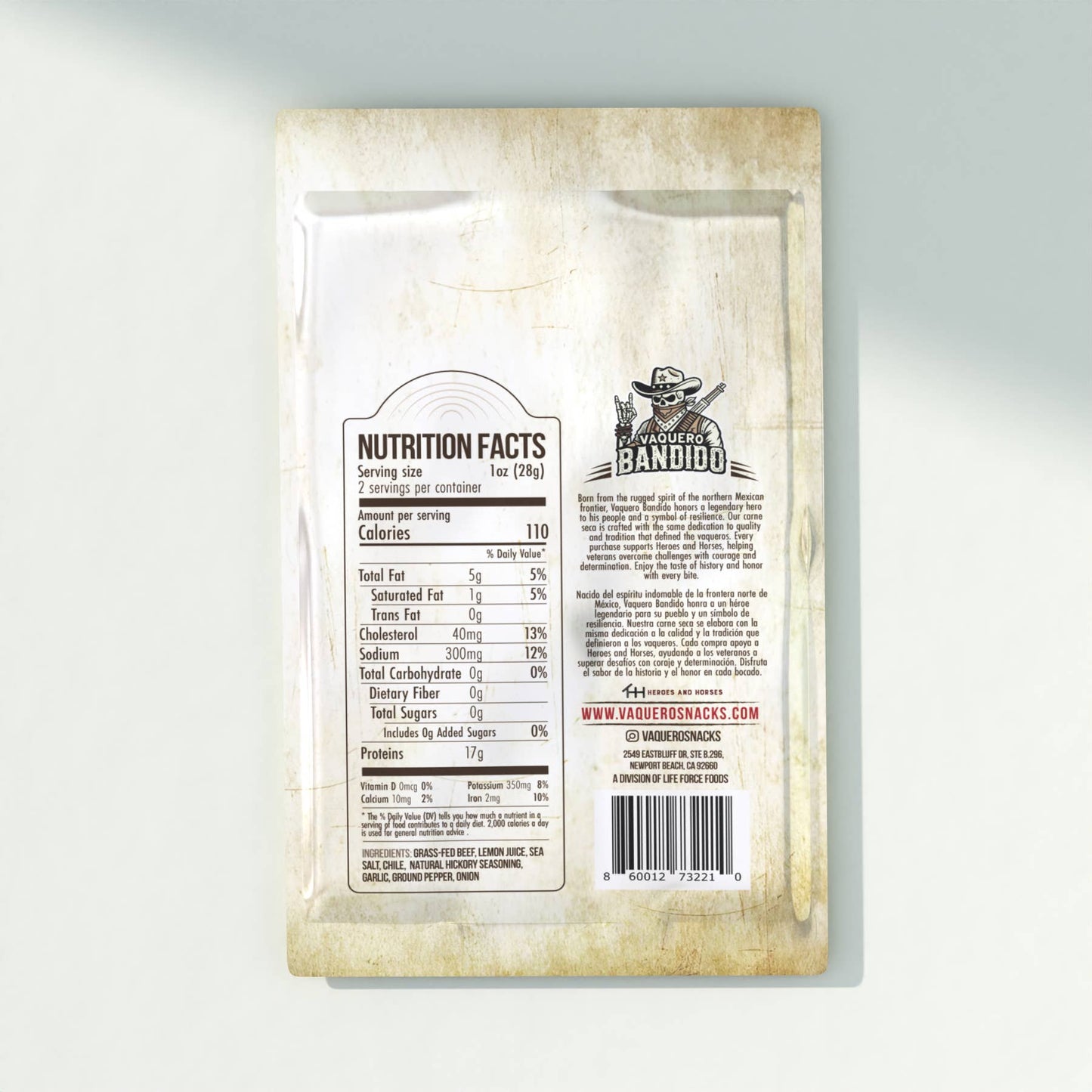 Chile Carne Seca Mexican Beef Jerky