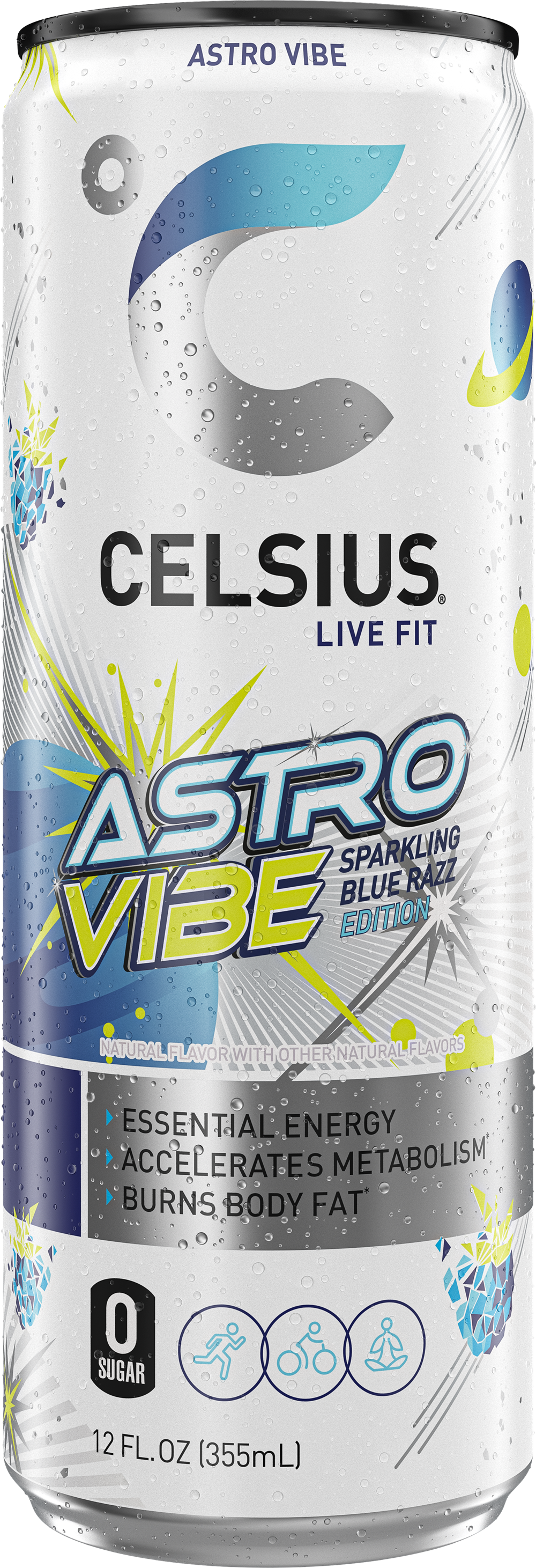 Peach Vibes Sparkling Fitness Drink 12 oz – Celsius