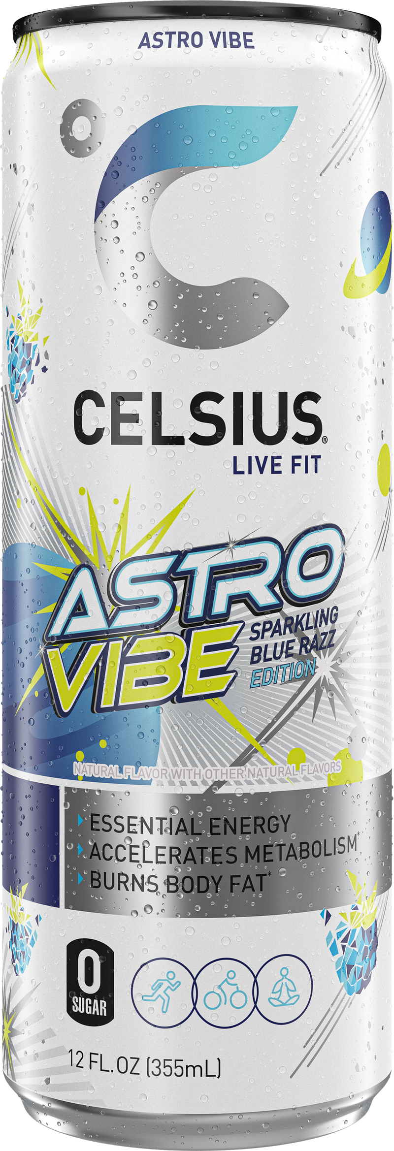 Peach Vibes Sparkling Fitness Drink 12 oz – Celsius