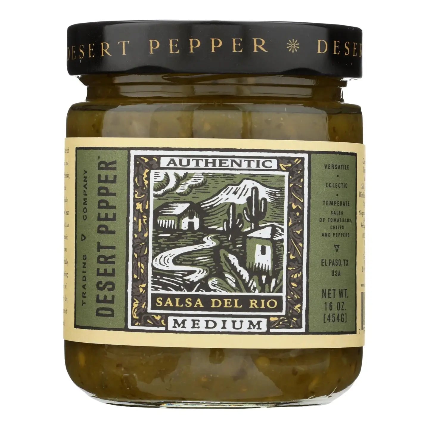 Salsa Del Rio Medium 16oz - Desert Pepper Trading Co.