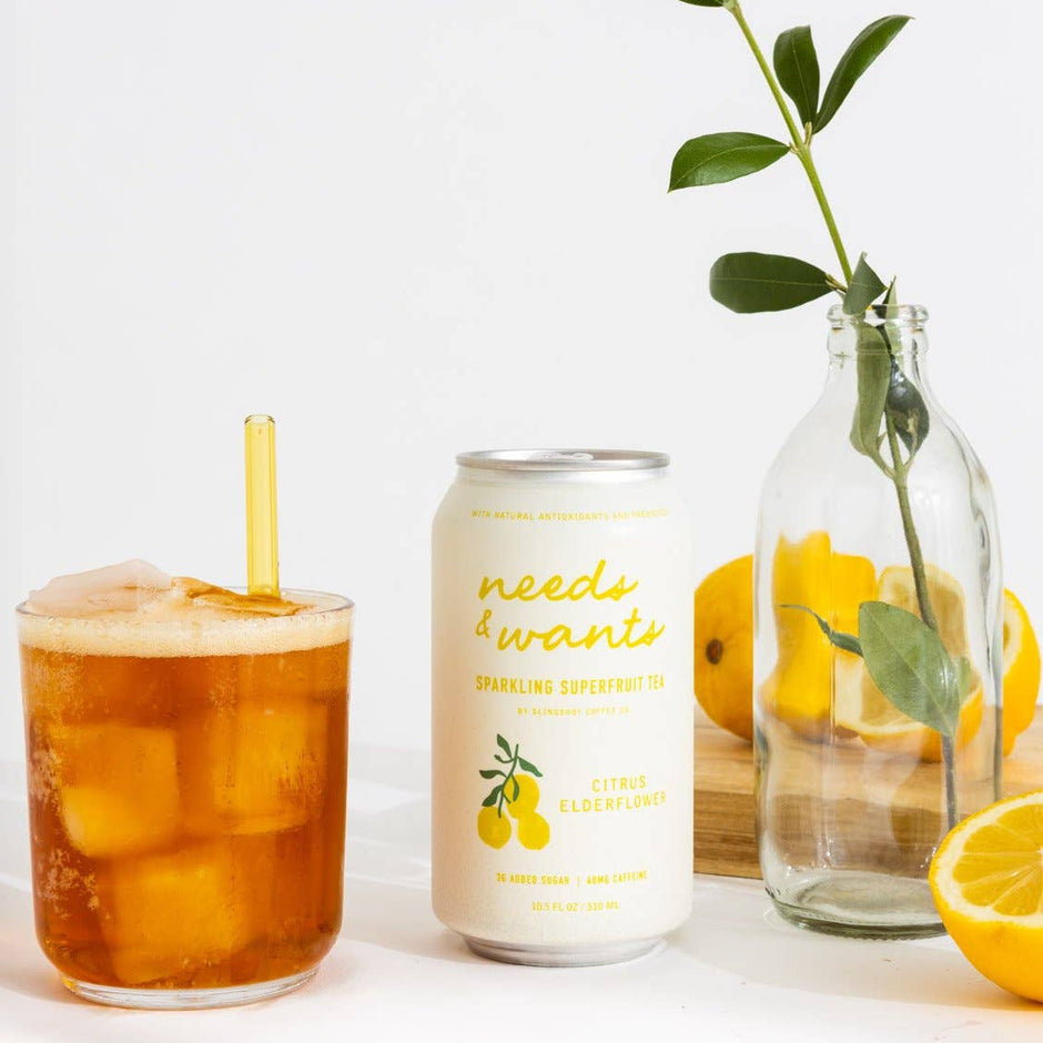 Needs & Wants Tea Citrus Elderflower 10.5oz - Slingshot Coffee Co