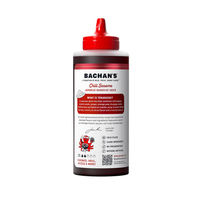 Chili Sesame Japanese Barbecue Sauce 17oz – Bachan's