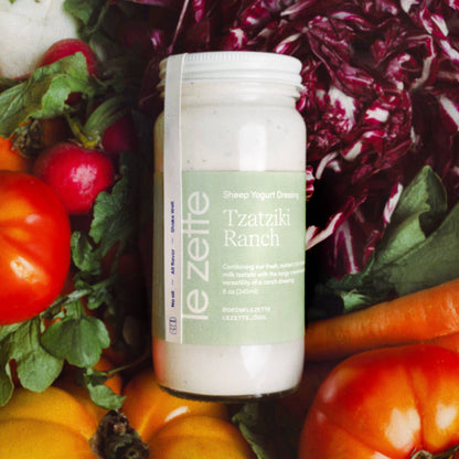 Tzatziki Ranch Sheep Yogurt Dressing: A2 Organic 2x Protein