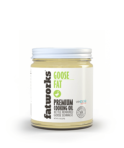 Pasture Raised Goose Fat 7.5 oz - Fatworks