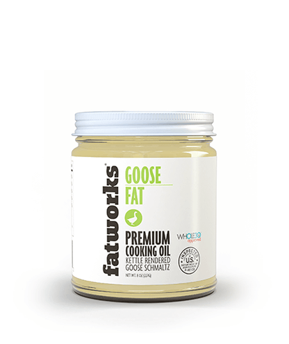 Pasture Raised Goose Fat 7.5 oz - Fatworks