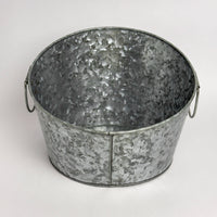 Tapered Galvanized Ice Tub 6 gal - India Handicrafts