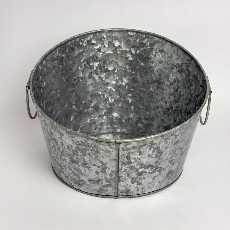 Tapered Galvanized Ice Tub 6 gal - India Handicrafts