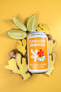 Hibiscus Ginger Kombucha 12 oz – Fermensch Kombucha