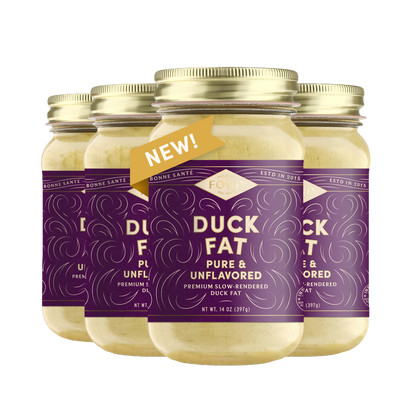 Pure & Unflavored Duck Fat 14 oz – Fond