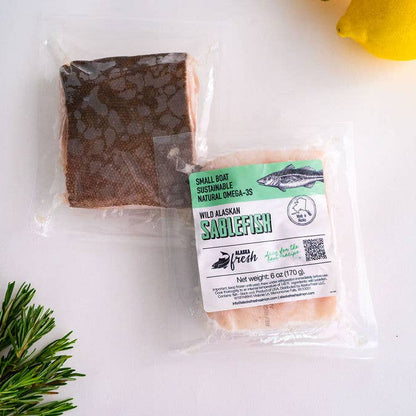 Sablefish/Black Cod 6 oz – Alaska Fresh Seafood