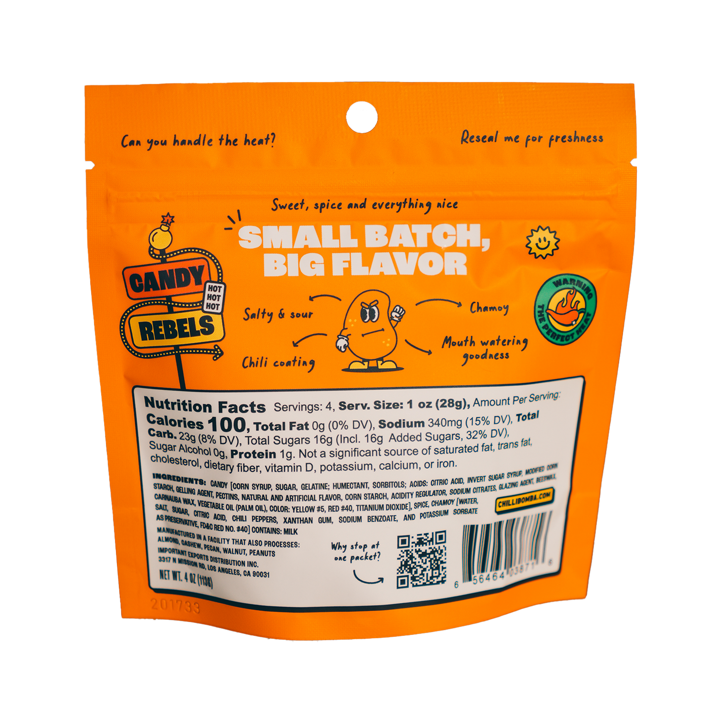 Spicy Mango Chili Chamoy Candy 4 oz – Chili Bomba