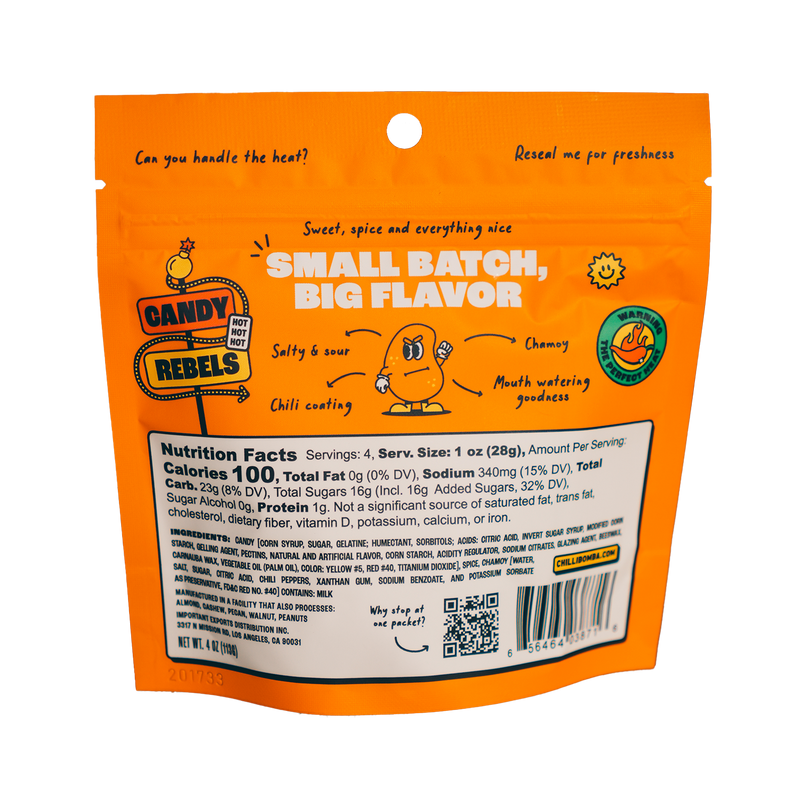 Spicy Mango Chili Chamoy Candy 4 oz – Chili Bomba