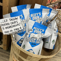 Beef Tallow Potato Chips Sea Salt 5 oz – Beefy's Own