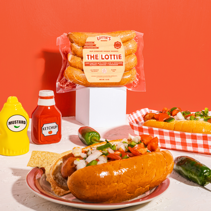 The Lottie Fully Cooked Pork Sausage 12 oz – Lotties Meats