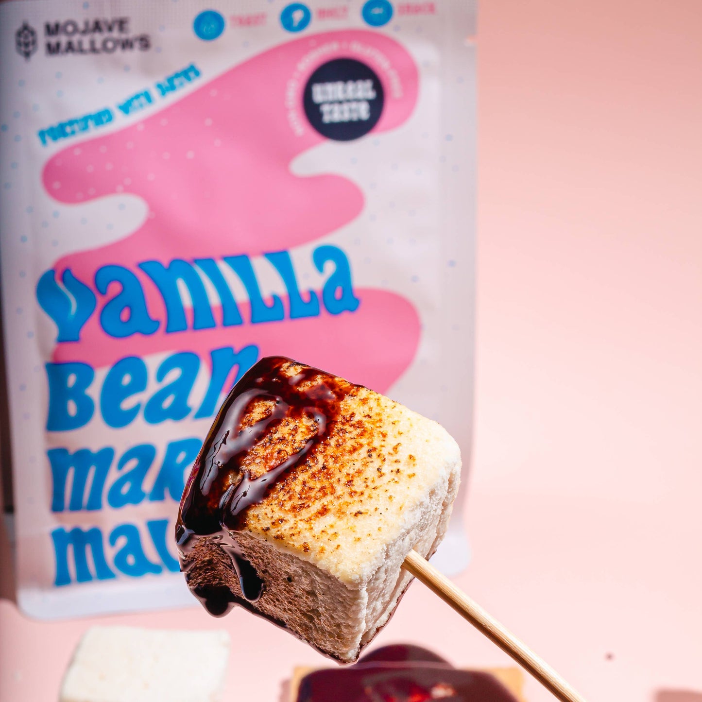 Vanilla Bean Marshmallows Organic Non-GMO Gluten-Free 4.5 oz – Mojave Mallows