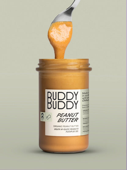 Organic Peanut Butter 9.17oz - Buddy Buddy