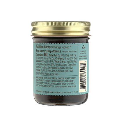 Beef Demi-Glace 100% Grass-fed & Regenerative 7 fl oz - Fond