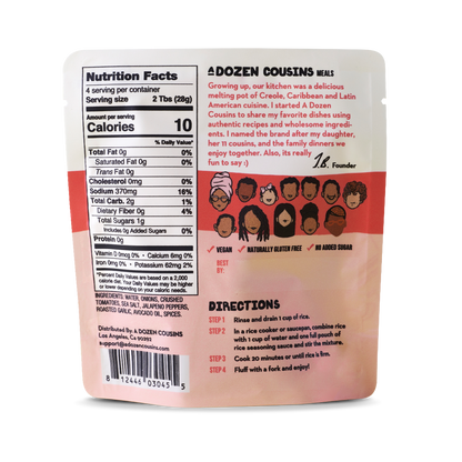 Mexican Red Rice Seasoning Sauce 4 oz – A Dozen Cousins