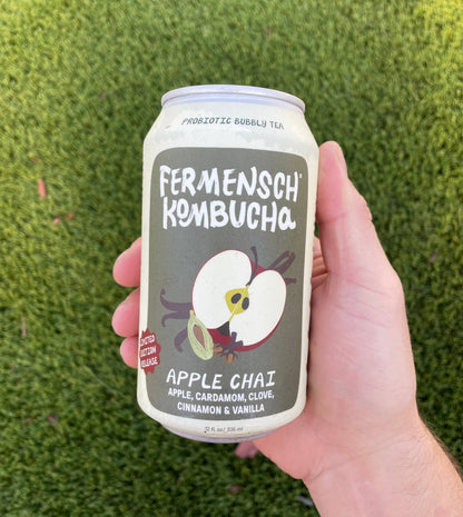 Apple Chai 12fl oz - Fermensch Kombucha
