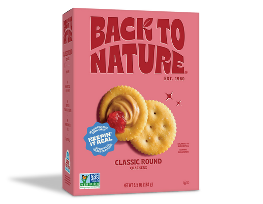Classic Round Crackers 6.5 oz – Back to Nature