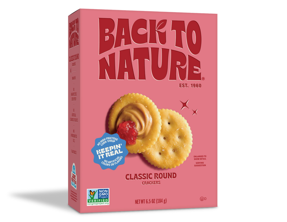 Classic Round Crackers 6.5 oz – Back to Nature