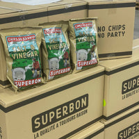 Salt & Vinegar Potato Chips 4.76 oz – Superbon Chips de Madrid