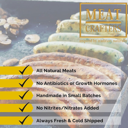 Mediterranean Lamb Sausage Links 12 oz – Meat Crafters Inc