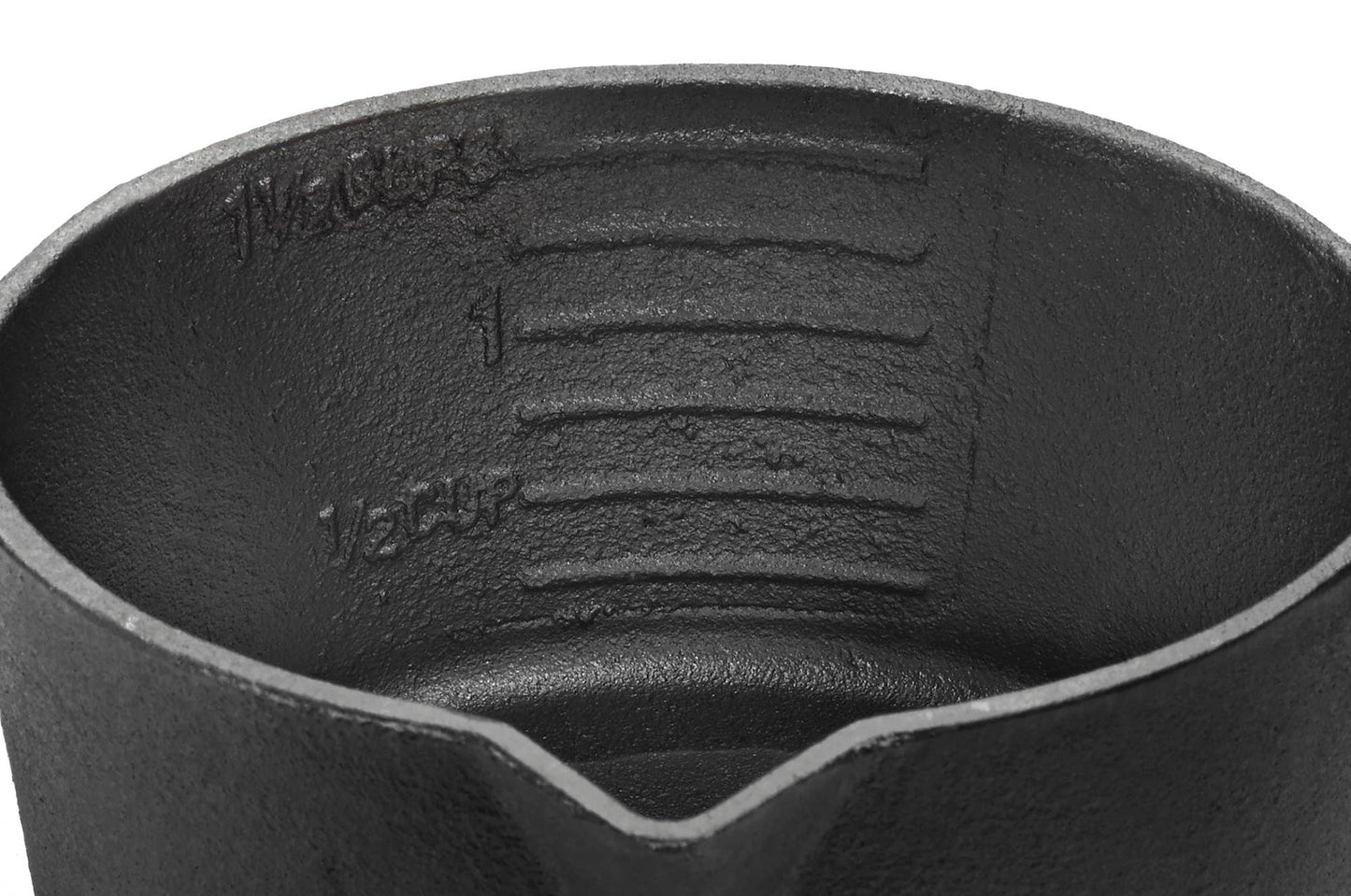Cast Iron Sauce Pot with Basting Brush 4.5" x 10" - Outset