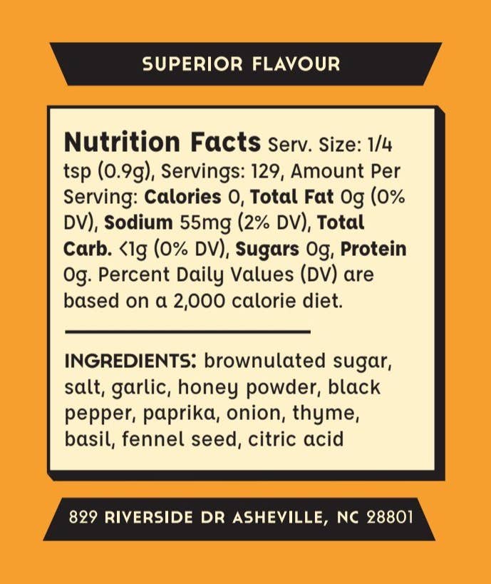 Honey & Herb Rub 3.8oz - Spicewalla