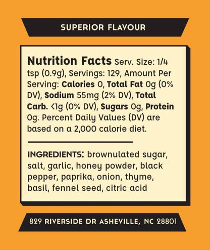Honey & Herb Rub 3.8oz - Spicewalla