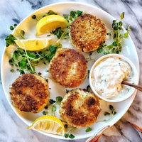 Jumbo Crab Cake 7 lb – All Fresh Seafood