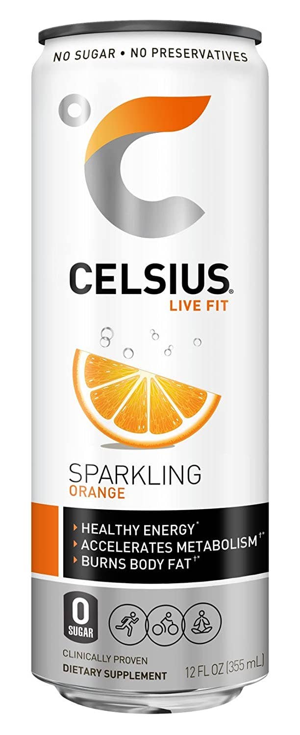 Peach Vibes Sparkling Fitness Drink 12 oz – Celsius