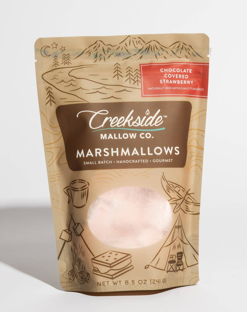 Chocolate Covered Strawberry Mallows 8.5oz - Creekside Mallow