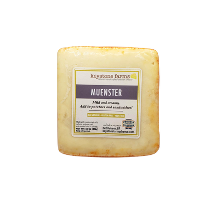 Muenster 16 oz – Keystone Cheese