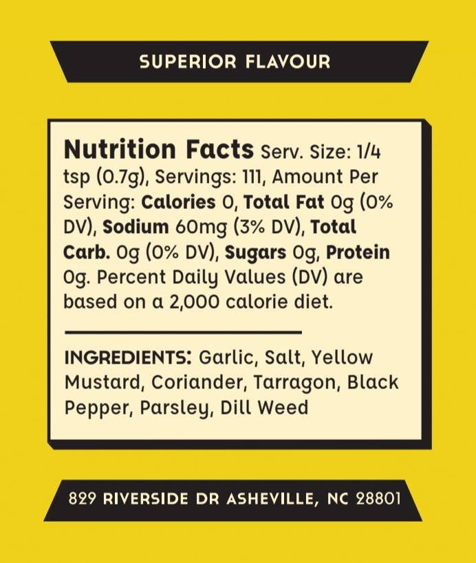 French Herbed Dijon 2.3oz - Spicewalla
