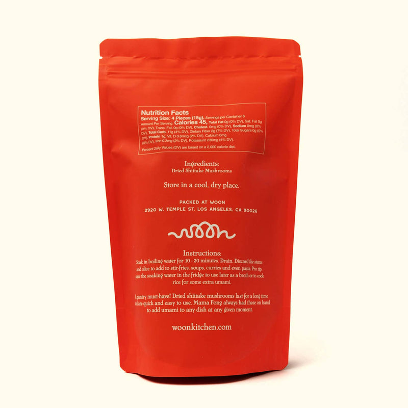Dried Shiitake Mushrooms 3 oz – Woon