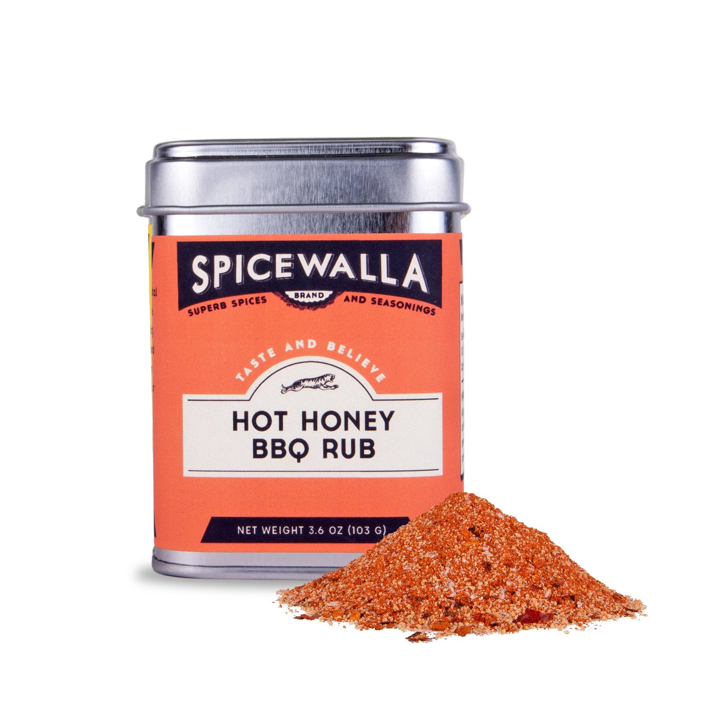 Hot Honey BBQ Rub 3.6oz - Spicewalla
