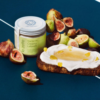 Creamy Labneh Sheep Yogurt Dip: A2 Organic 2x Protein