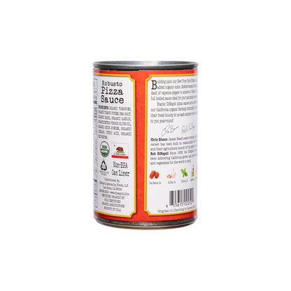 Organic Robusto Pizza Sauce 15 oz – Bianco Dinapoli